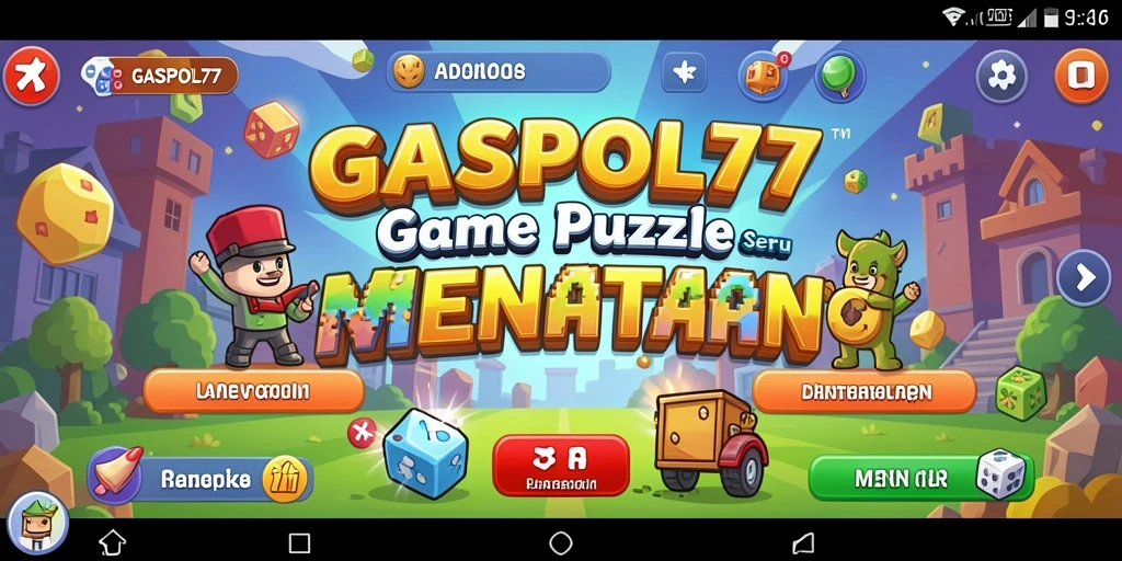 GASPOL77 menampilkan gameplay puzzle yang seru dan menantang.