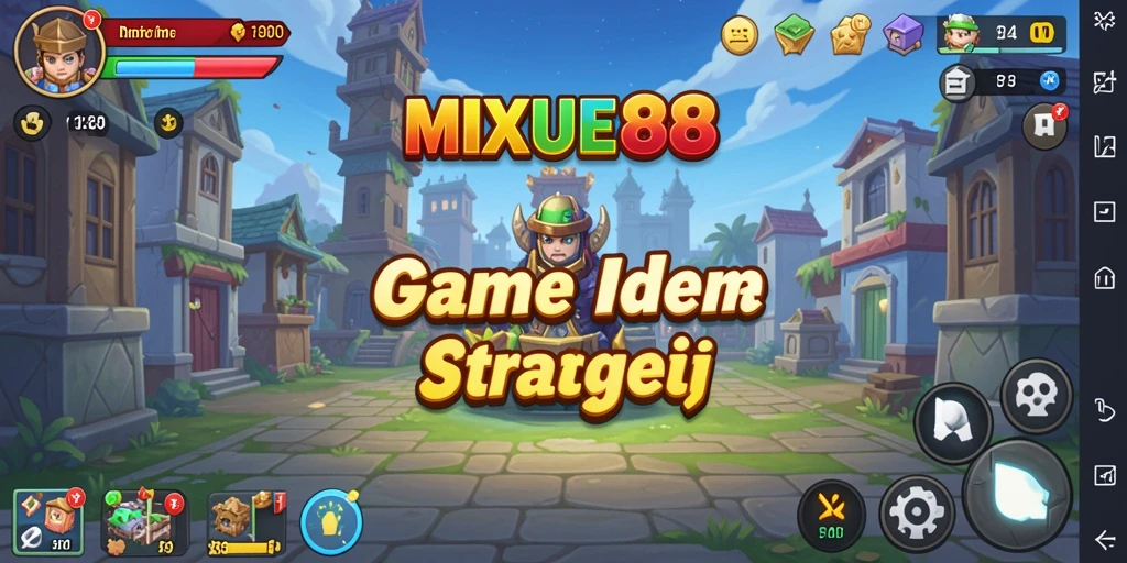 Tampilan gameplay <strong>MIXUE88</strong> yang menarik dan penuh warna.