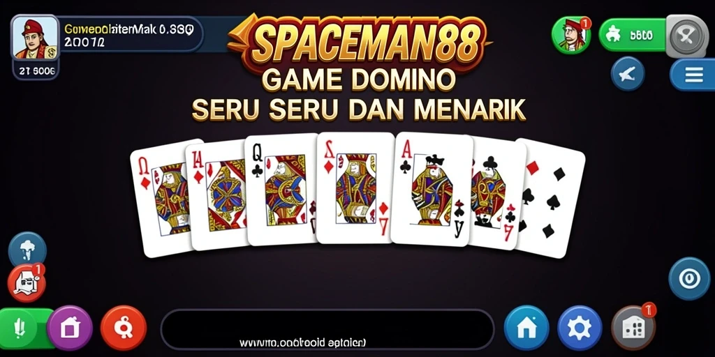 Tampilan gameplay seru dalam SPACEMAN88 dengan teman-teman.